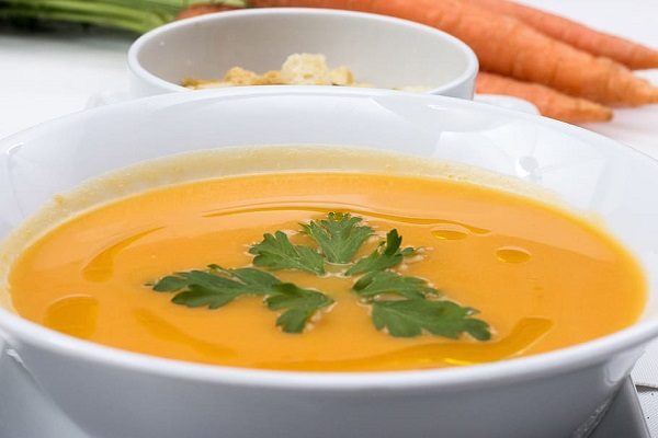 soupe de carotte gingembre