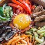 bibimbap au poulet recette coreenne